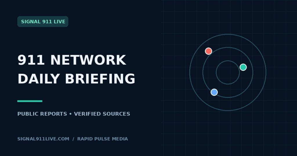 Signal 911 Live — Briefing public-safety guide