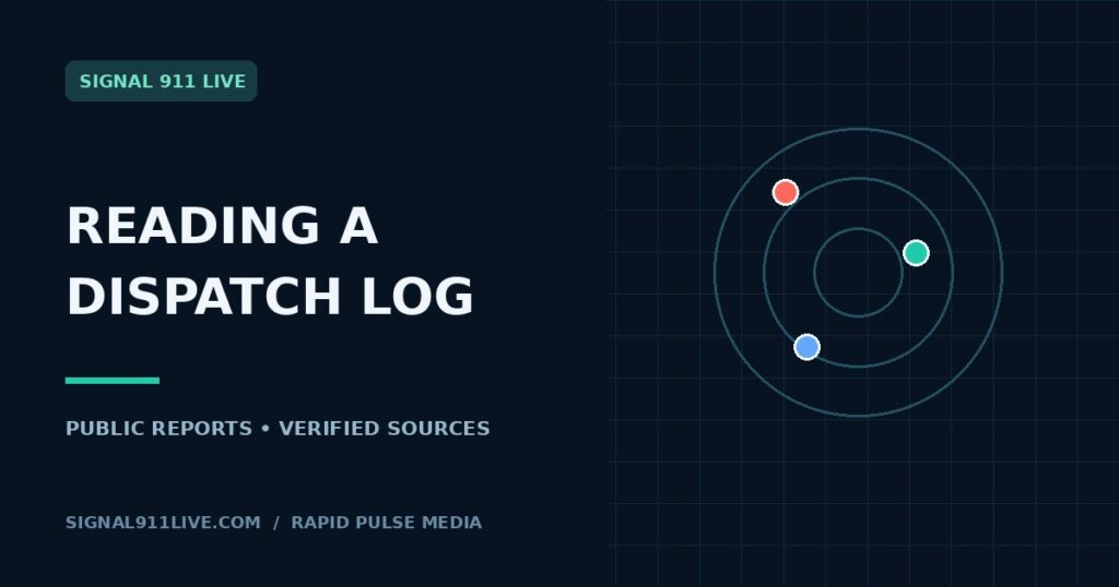 Signal 911 Live — Log public-safety guide